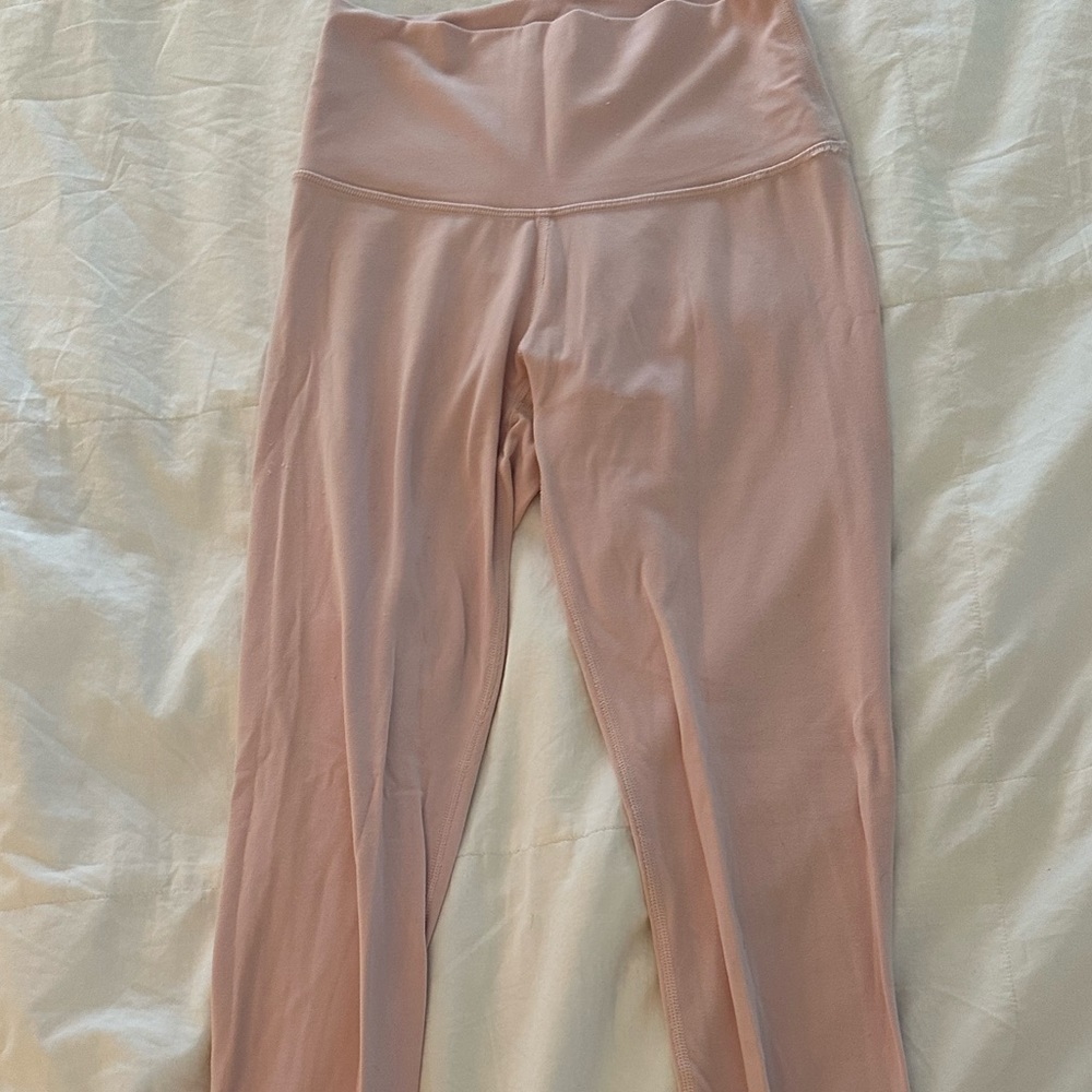 TNA Atmosphere Butter Tights in peony pink size XS